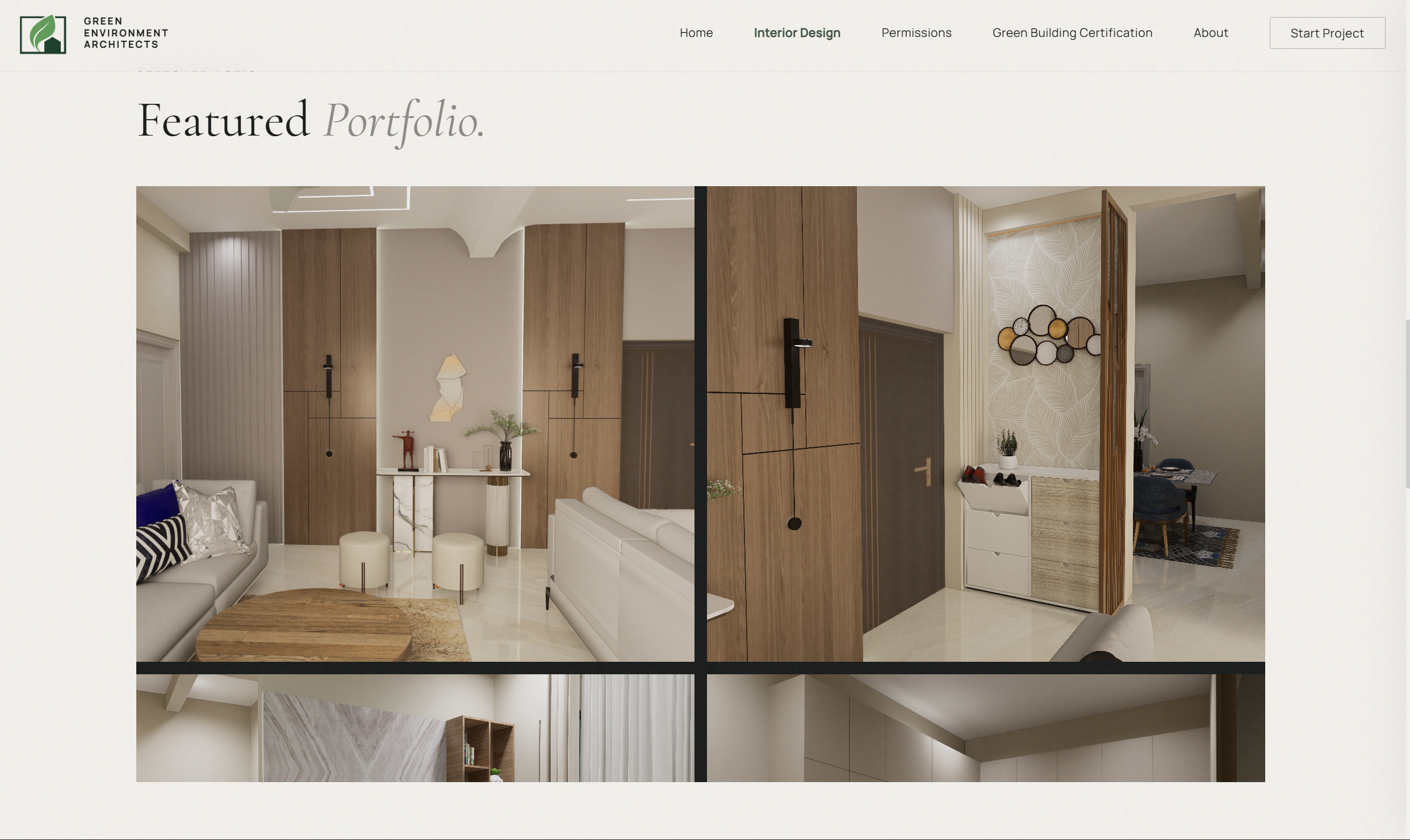 Design Green Website Screenshot 5